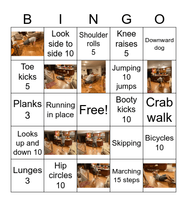 Bingosize Bingo Card