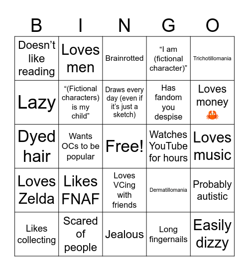 How Armin Are You Bingo Card