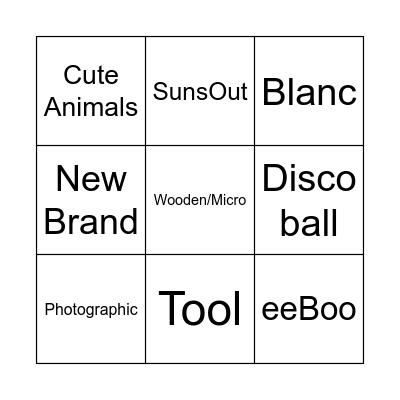 Orange County, CA Puzzlers - Grid Game 3x3 Bingo Card