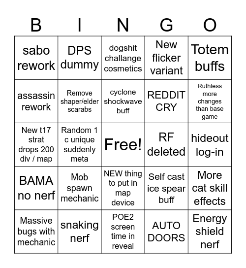 3.27 predictions Bingo Card