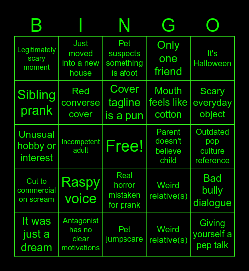 GooseBingo Card