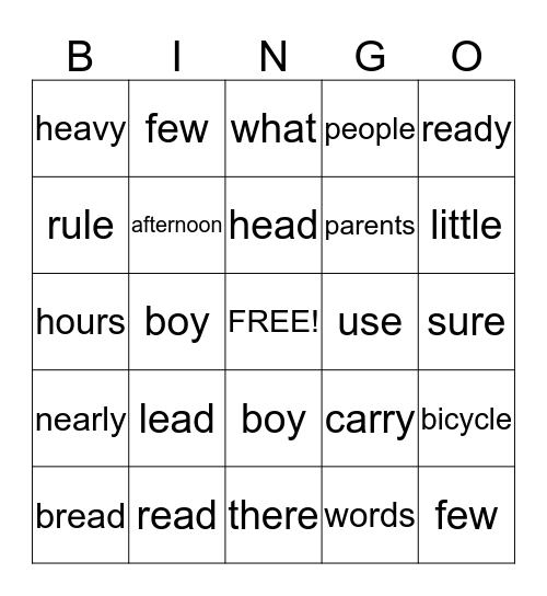 Sleep is for Everyone Bingo Card