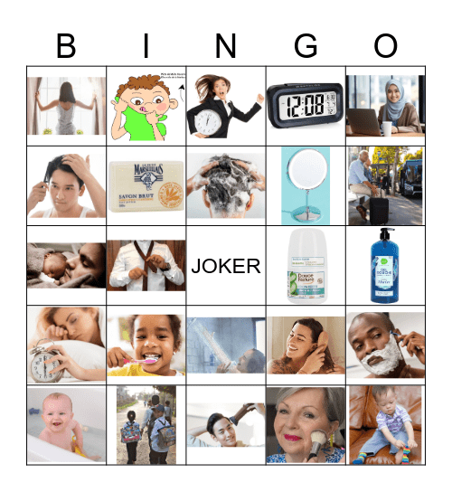 Les Routines Bingo Card