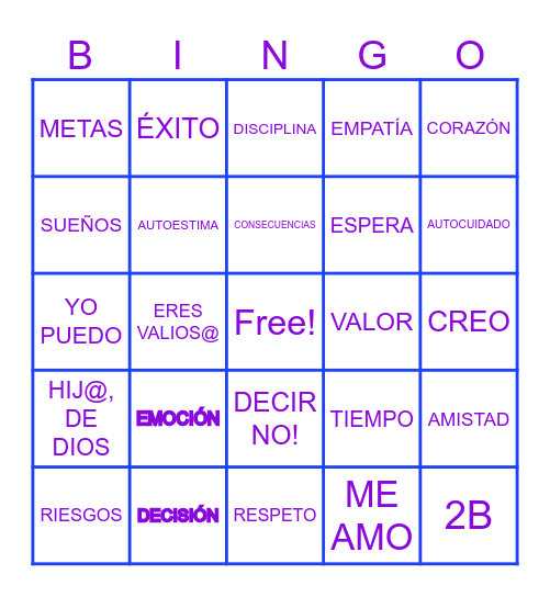 TUTOBINGO Card