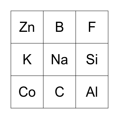 LOTERÍA ATÓMICA Bingo Card