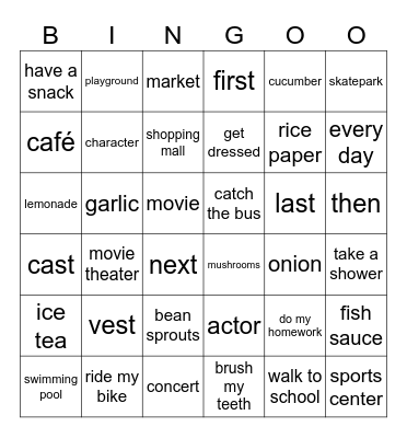 G5_REVIEW U1,2,3 Bingo Card