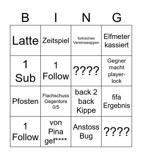 WL-Bingo Card