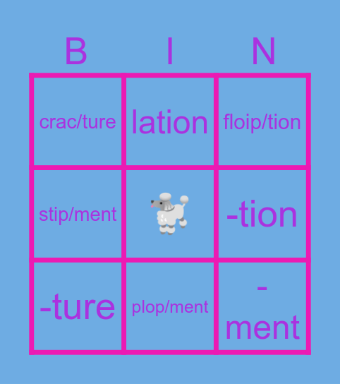 Eleanor’s Excellent Bingo Board! 👑 Bingo Card