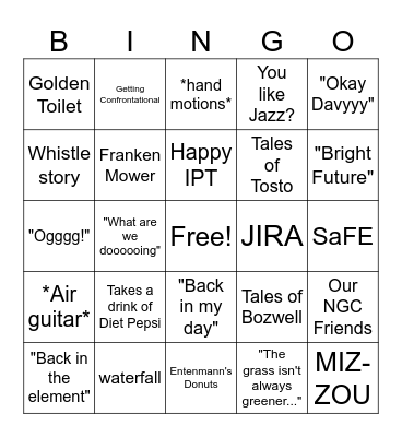 Don Bingo Card