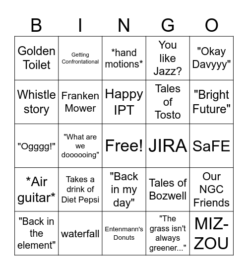 Don Bingo Card