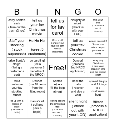 BLACK FRIDAY BINGO Card