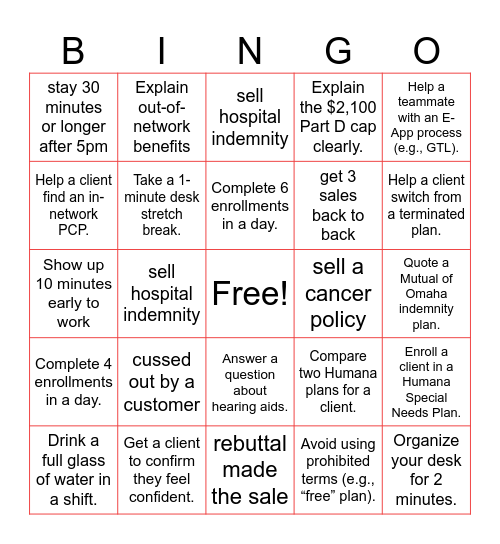 AEP Bingo 2026 Bingo Card
