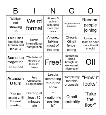 ATO Bingo Card