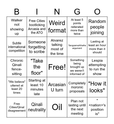 ATO Bingo Card