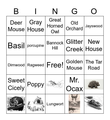 POPPY BINGO! Bingo Card
