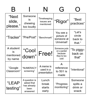 BOARD AT PD   ❤️🦞 Bingo Card
