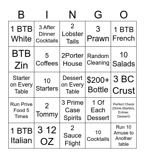 October Bingo 2025 Bingo Card