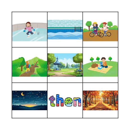 Lesson 9 - Is Emily There? Bingo Card