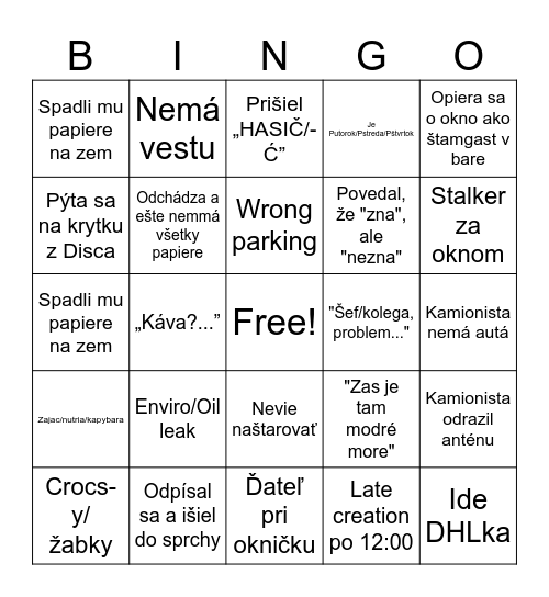 LOBingo3 Bingo Card