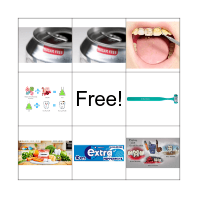 Oral Care BINGO Card