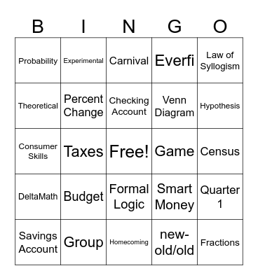 RSM Bingo Card