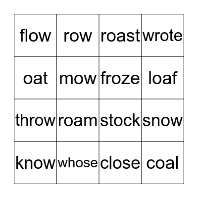 3rd test Dec 9th Bingo Card