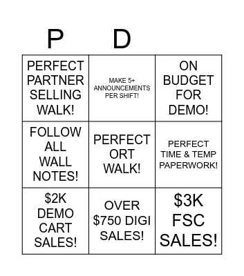 CONNECTIONS PARTNER! Bingo Card
