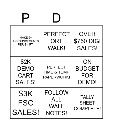 CONNECTIONS PARTNER! Bingo Card