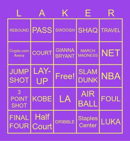 Happy Birthday Kysha Bingo Card