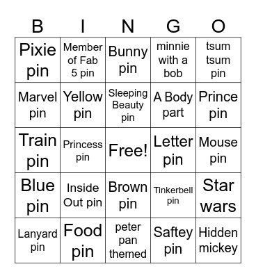 Birthday Bingo Card