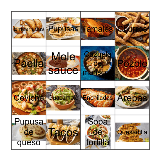 La Loteria Bingo Card