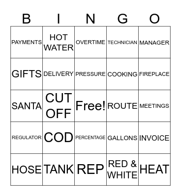 CHRISTMAS @ SUBURBAN Bingo Card