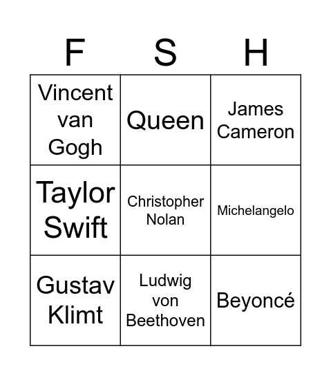 Father Son Holy Ghost Bingo Card