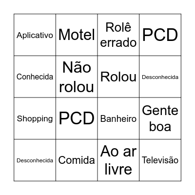 QUE HISTÓRIA É ESSA, MIGUEL? Bingo Card