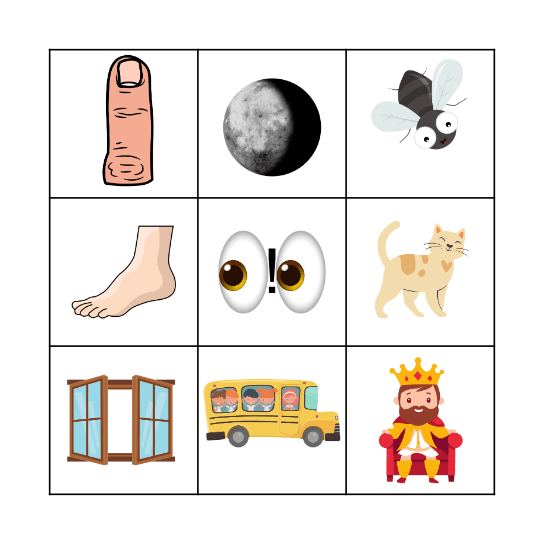 Bingo dos sons Bingo Card