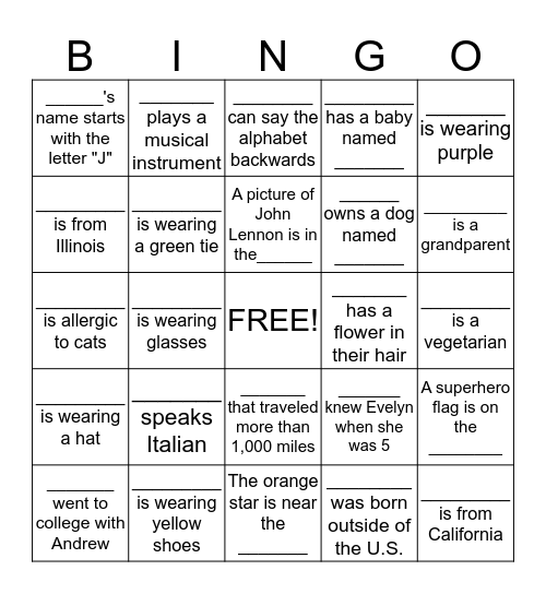 June Barn Dance Bingo! Bingo Card