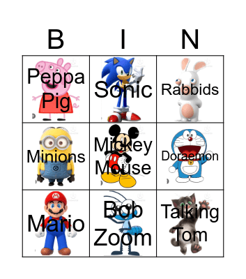 Imsuperdum0iq's Contestants Bingo Card