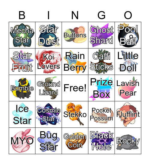 IsoBingo! Bingo Card