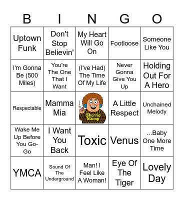 NOVEMBER BINGO Card