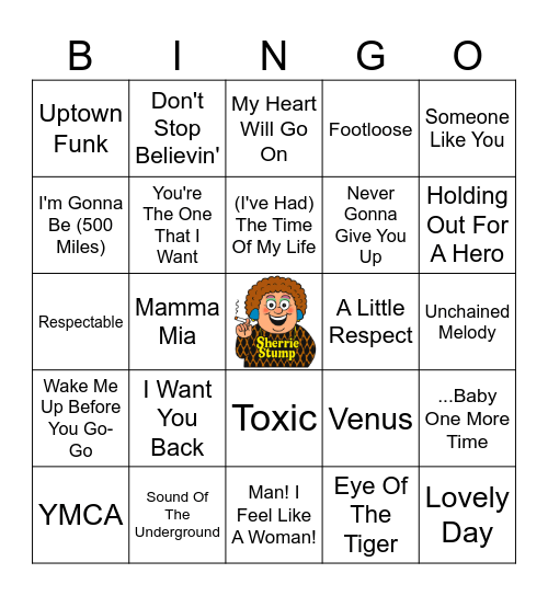 NOVEMBER BINGO Card