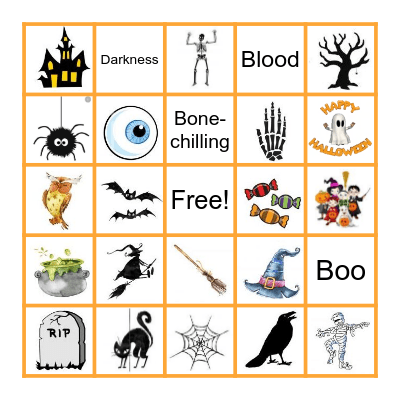 Haunted BINGO Card