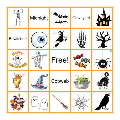 Haunted BINGO Card
