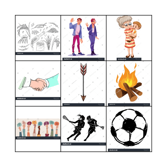 Language Games Bingo Card