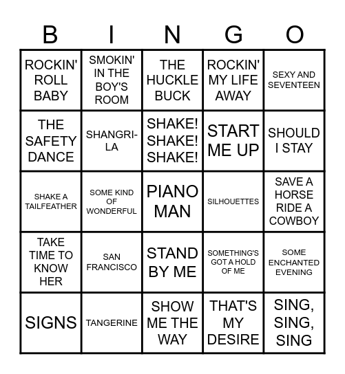 MB #90 - More Possibilities Bingo Card