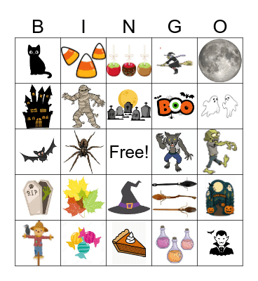 HALLOWEEN Bingo Card