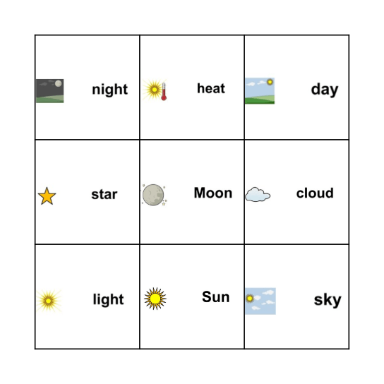 Unit 23 ULS Bingo Card