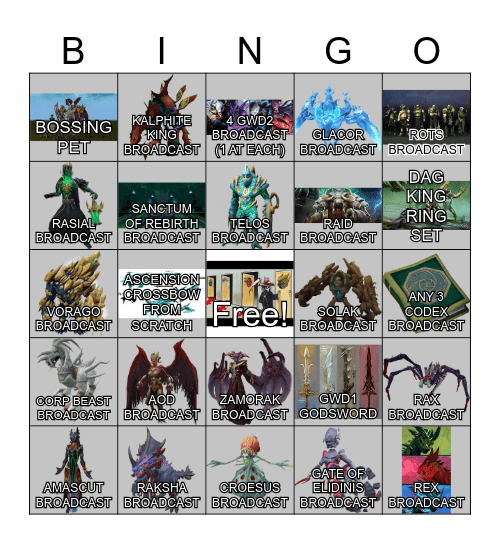 PVM-R-US Bingo Card