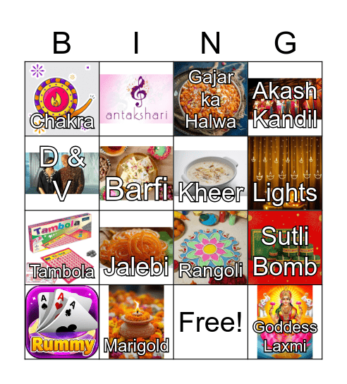 Intuit Bingo Card