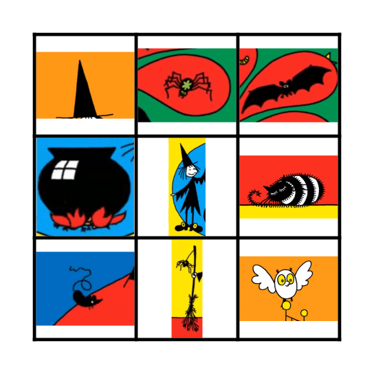 MEG AND MOG BINGO! Bingo Card