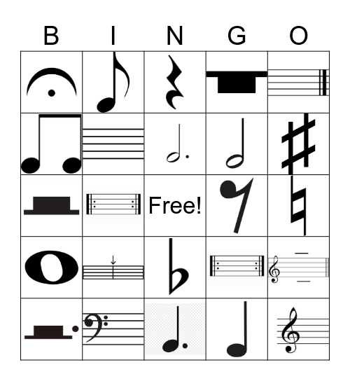 Green Belt Bingo Card